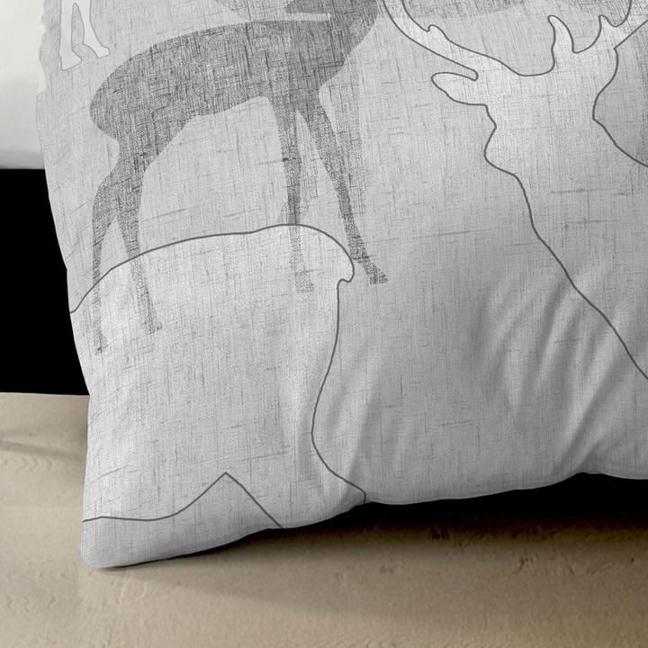 Actual product image Traumschlaf Deer (Bedding set, 155x220 cm + 80x80 cm)