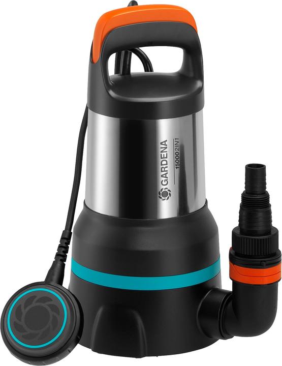 Gardena Tauchpumpe 15000 (Schmutzwasserpumpe, Klarwasserpumpe)