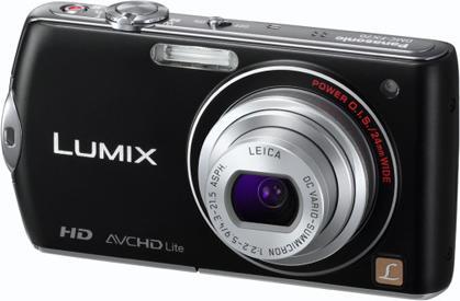 Panasonic Lumix FX70, 14Mpixel, 5xWW-Zoom, HD-Movie, Schwarz (1/2,3'')
