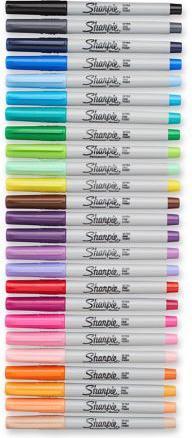 Actual product image Sharpie Permanent Marker Set "Fish (Multicolor, 28 x)
