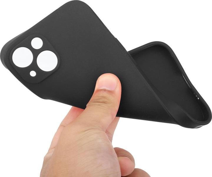 Produktbild AM-Handyzubehör Hülle iPhone 14 - Schwarz (Apple iPhone 14)