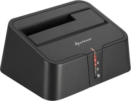 Immagine prodotto Sharkoon QuickPort XT, nero, inclusa la funzione OTB