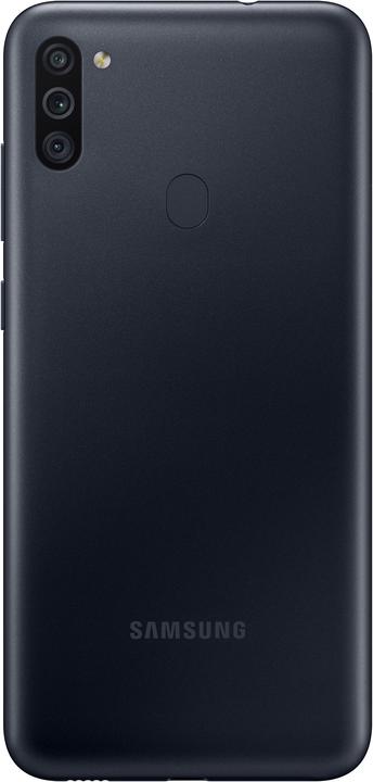 Actual product image Samsung Galaxy M11 EU (3 GB, Black, 6.40", Dual SIM, 13 Mpx, 4G)