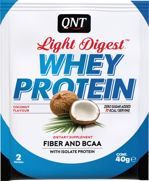 Actual product image QNT Light Digest Whey Protein (Flavour Mix, 16 pcs., 640 g)