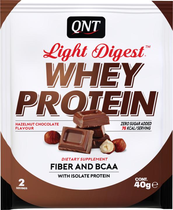 Actual product image QNT Light Digest Whey Protein (Flavour Mix, 16 pcs., 640 g)