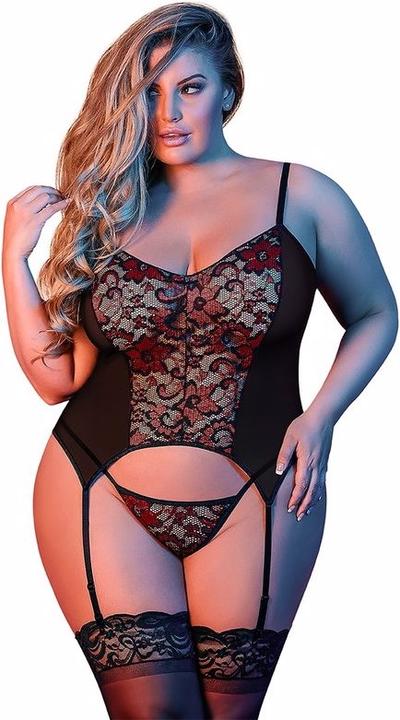 Actual product image Magic Silk Merry Widow & G Set (S, M)
