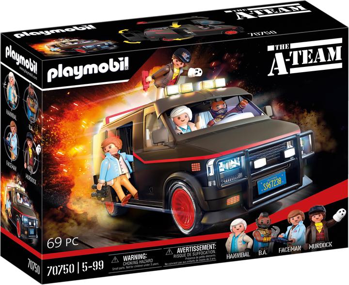 Playmobil The A-Team Van (70750, Playmobil A-Team)