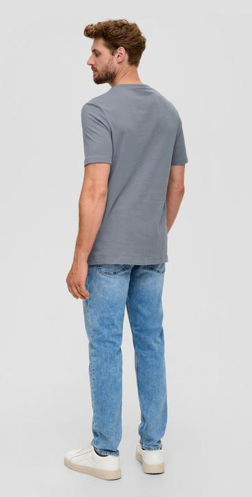 Actual product image S.Oliver T-Shirt Casual Bequem sitzend Logo T-Shirt (L)
