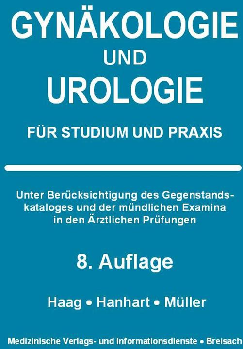 Produktbild Gynäkologie und Urologie (Deutsch, Markus Müller, Norbert Hanhart, Petra Haag, 2016)