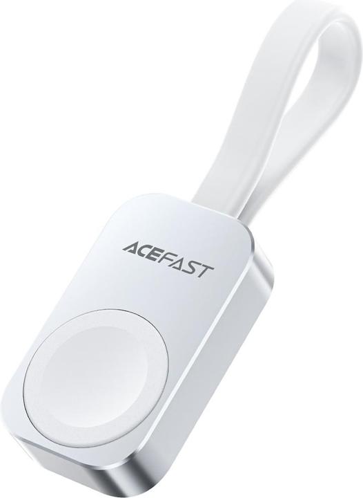 Actual product image Acefast E21 5W Wireless Charger for Apple Watch - Silver (5 W)
