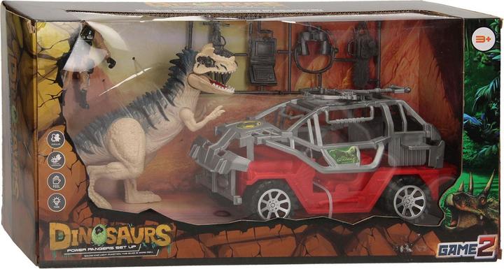 Actual product image Dinosaur playset red
