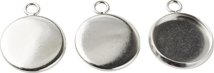 Immagine prodotto Hobby & Crafting Fun Ciondolo in metallo "Round (Metallo)