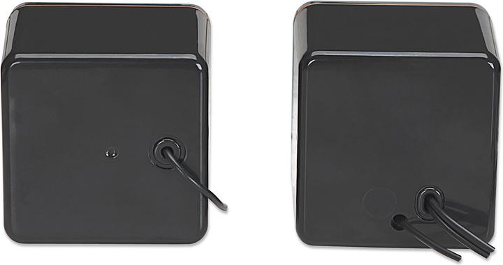 Produktbild Manhattan 164825 Lautsprecher 6 W Schwarz Verkabelt