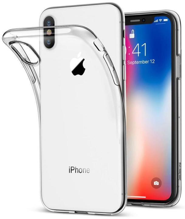 Actual product image PhoneLook Cover Rubber Silicone Gel Simple Super Clear Flexible (Apple iPhone XS Max)