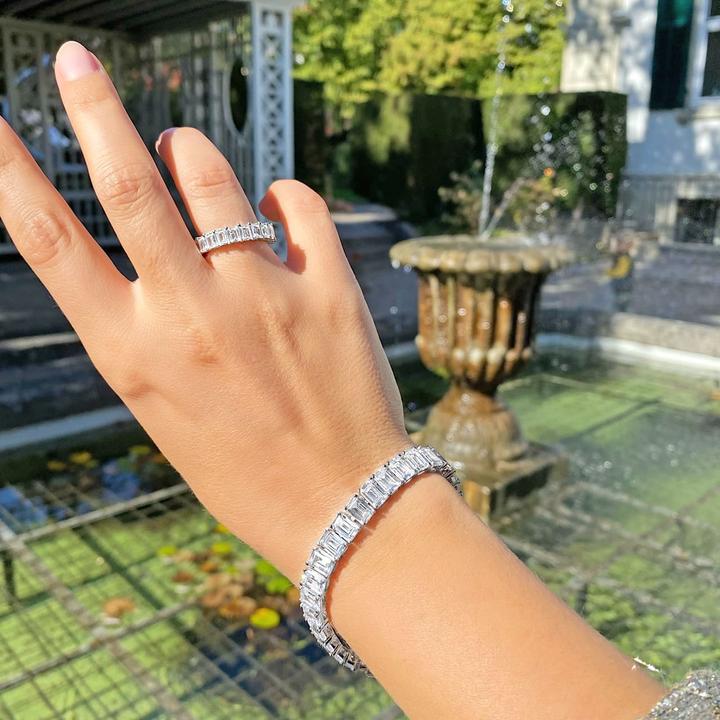 Immagine prodotto Candy Bracciale Elsie, argento 925 (20 cm, Argento 925)