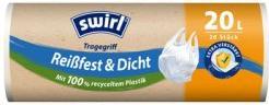 Image du produit Swirl Poignée Sacs poubelle zippés & étanches 35l 15p. (15 x, 35 l)