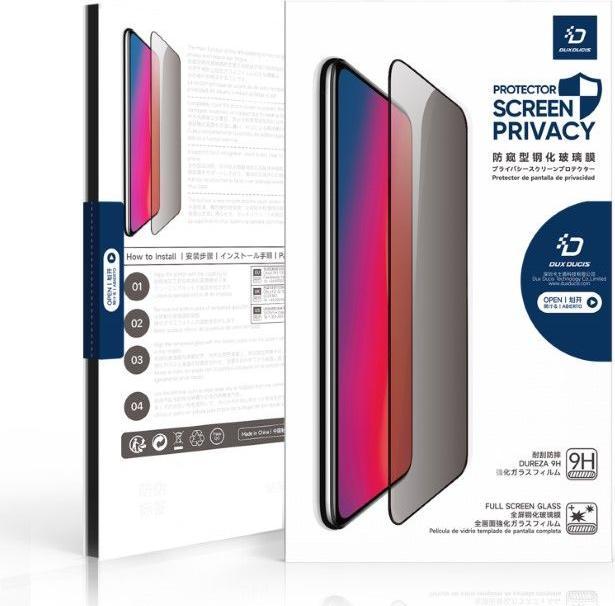 Actual product image Dux Ducis Schutzglas mit Privacy Sichtschutz (1 Piece, Samsung Galaxy S25 Ultra)