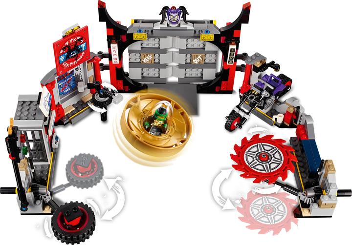 Actual product image LEGO Headquarters of the motorcyclists (70640, LEGO Ninjago)
