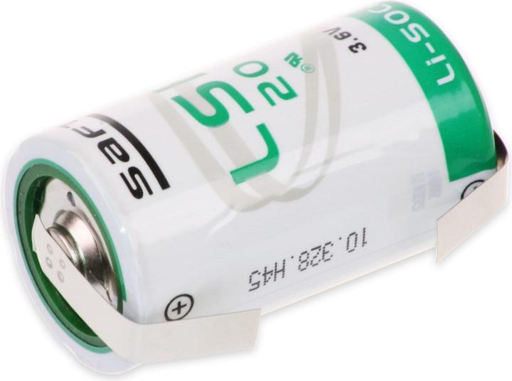 Actual product image Saft Lithium battery LSH 20-CNR, D, with U solder tag, 3.6 V-, 13000 mAh