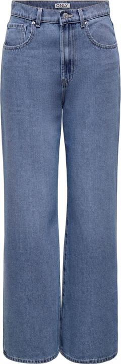 Only ONLHOPE Hohe Taille Weiter Beinschnitt Jeans Jeans mit weitem Bein (25)