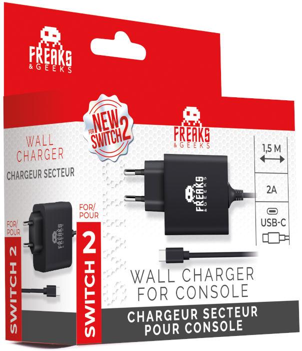 Productafbeelding Trade Invaders - AC adapter for Nintendo Switch 2 - 30W - Black (Switch 2)