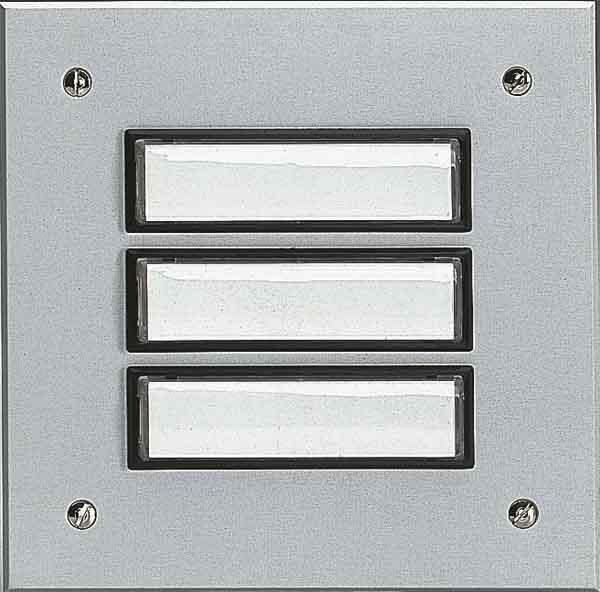 Produktbild Urmet GRO ETA801EV1 Etagenplatte Alu UP 24VAC 1,5A 24VDC 1,0A