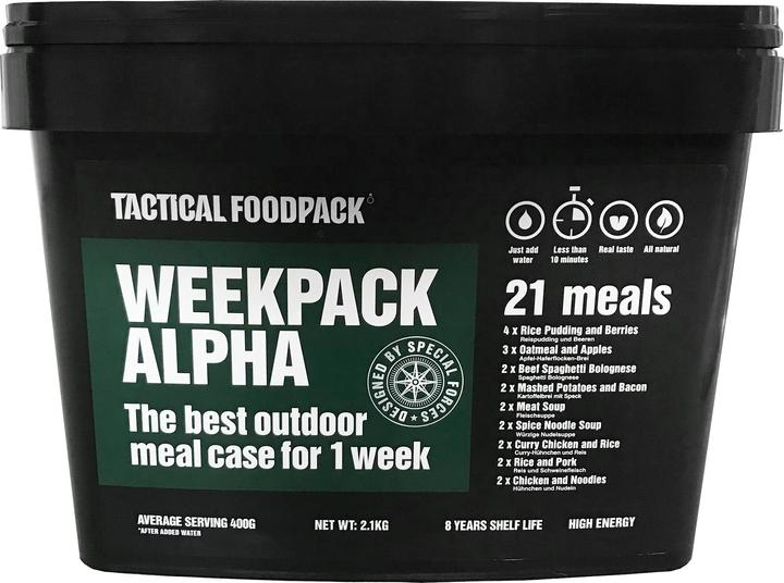 Immagine prodotto Tactical Foodpack Weekpack Alpha (2100 g)