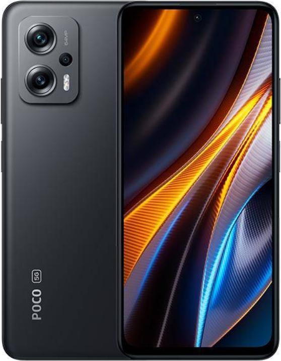Xiaomi Poco X4 GT (128 GB, Black, 6.60", Dual SIM, 64 Mpx, 5G)