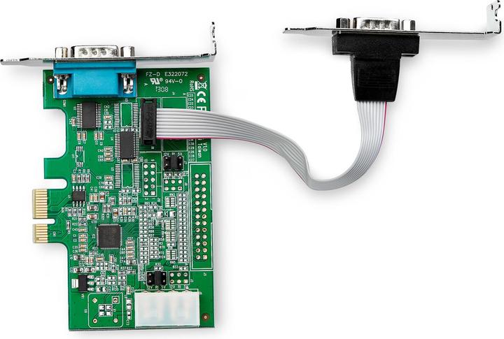 Actual product image StarTech .com 1 Port Serial Interface Card PCIe with 16950 UART