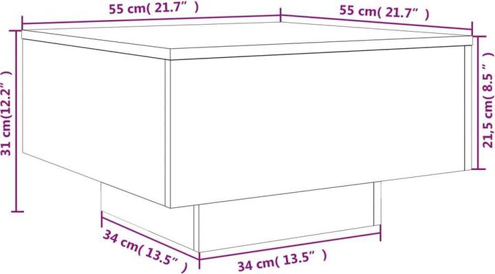 Productafbeelding VidaXL Jasko (55 x 55 x 31 cm)