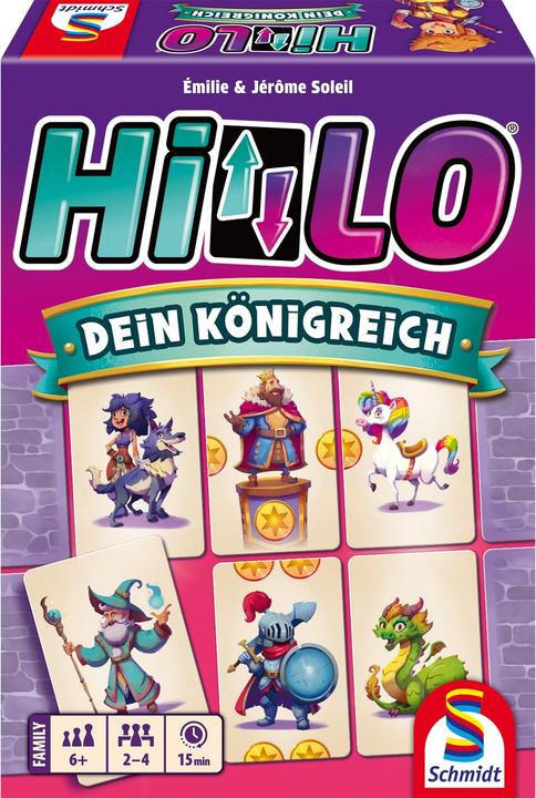 Actual product image Schmidt Spiele HiLo, Your Kingdom (German)