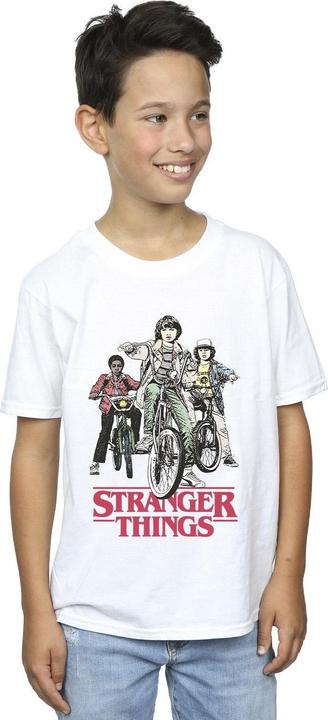 Immagine prodotto Netflix Stranger Things Retro Bikers Maglietta Ragazzi (152, 158)