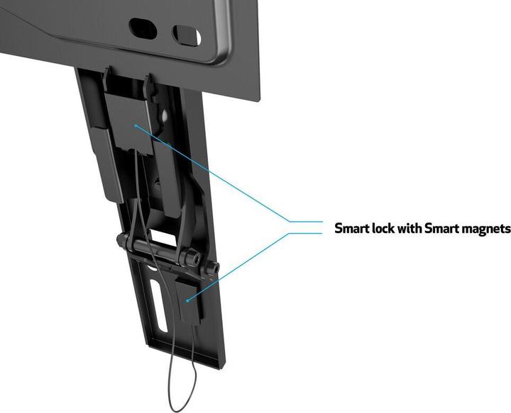 Produktbild Hagor MVW Superslim Tilt 400 (Wand, 55", 35 kg)