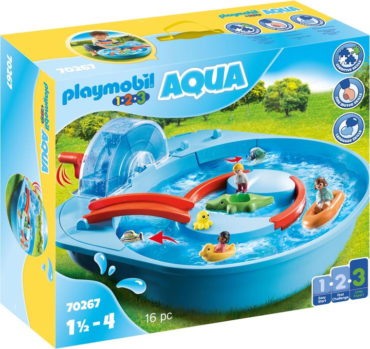Playmobil Fröhliche Wasserbahn (70267, Playmobil 1.2.3)