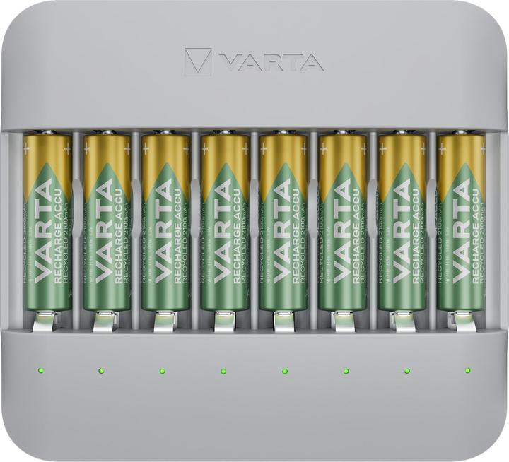 Varta Eco Charger Multi (1 pcs, HR6, AAA, AA, 1600 mAh, Piles rechargeables + chargeur)