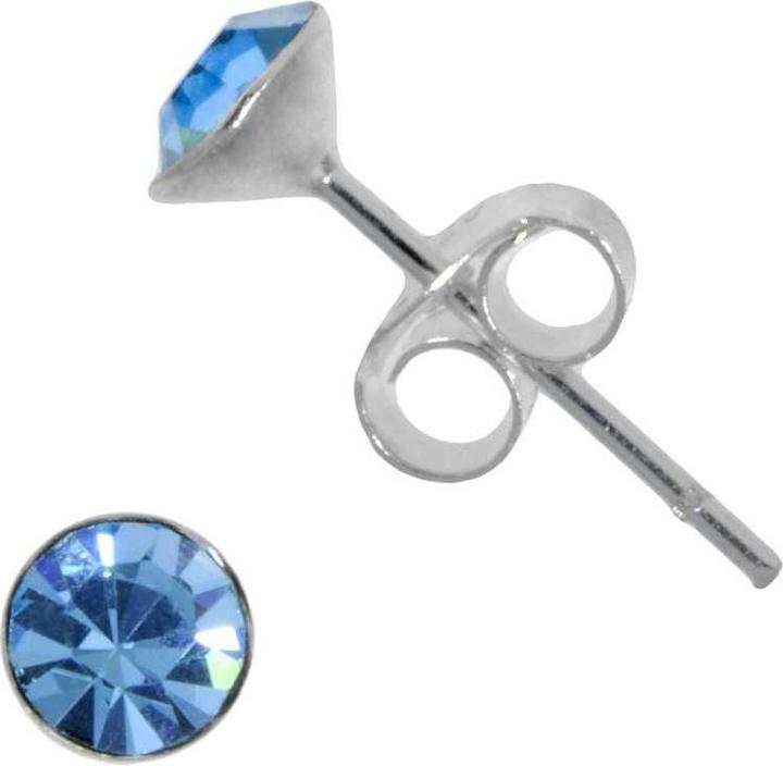 Bijouteria Ohrstecker (Silber 925, Kristall)