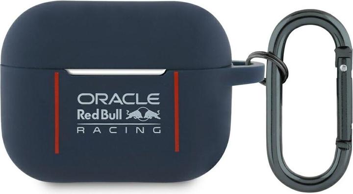 Actual product image Red Bull Silicone Logo & Lines Case for AirPods Pro 2 Navy Blue