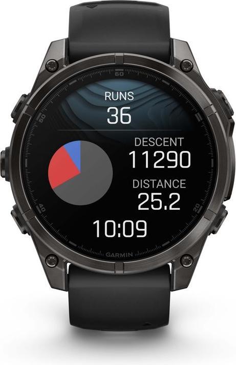 Productafbeelding Garmin FENIX 8 AMOLED Saffier Titanium (47 mm)