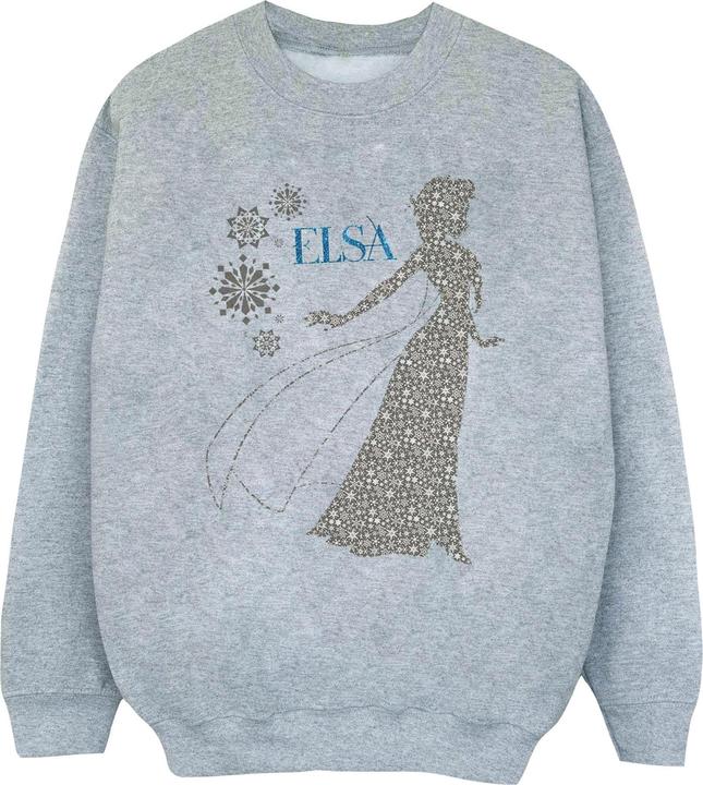 Disney Frozen Elsa Christmas Silhouette Sweatshirt Jungen