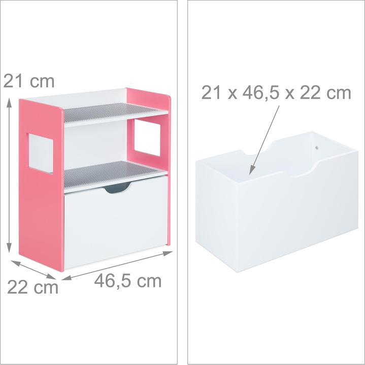 Image du produit Relaxdays Étagère pour enfants