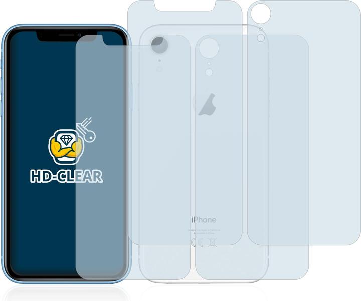 Produktbild BROTECT Schutzfolie Displayschutz Klar (2 Stück, Apple iPhone XR)