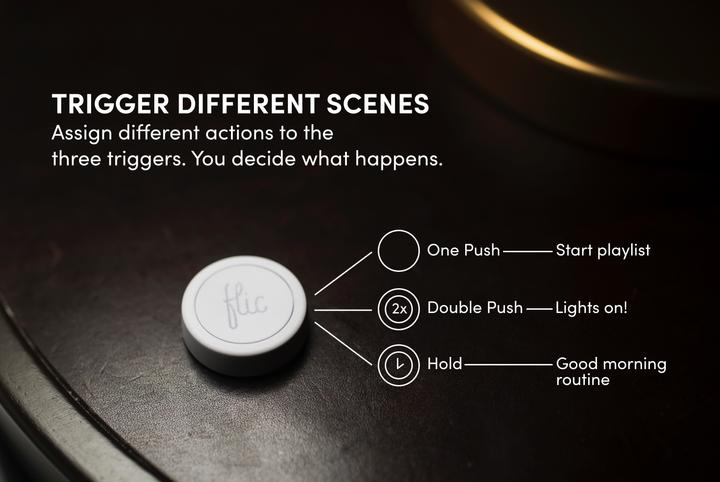 Immagine prodotto Flic 2 Confezione doppia di pulsanti intelligenti Bluetooth