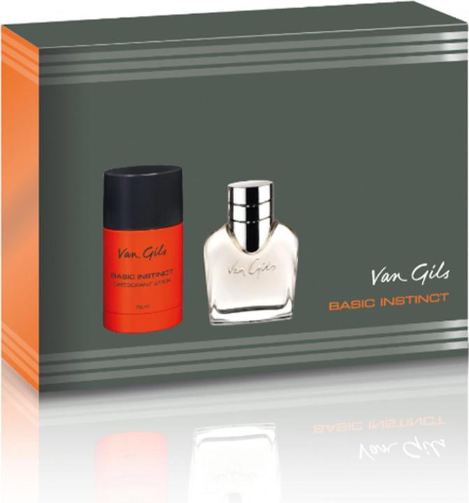 Van Gils Basic Instinct EDT 40 ml + Deo Stick - Giftset