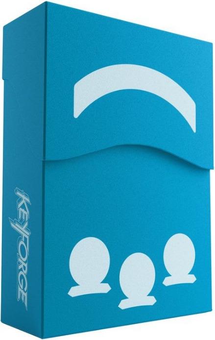 Produktbild Gamegenic GGS25002 - KeyForge Aries Deck Box Blau Kartenbox (Englisch)