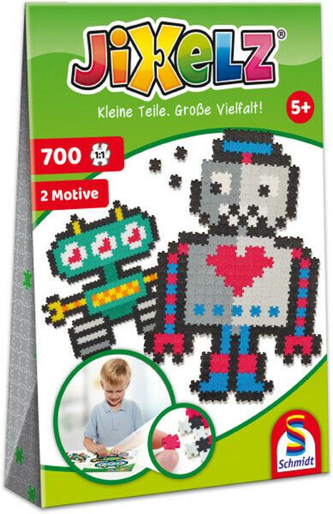 Actual product image Schmidt Spiele Jixelz robot (700 pieces)