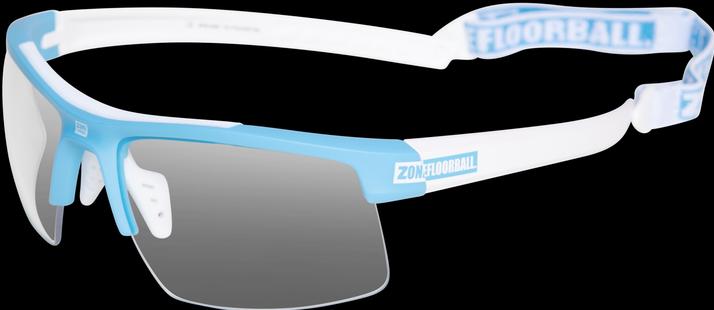 Actual product image Zone Floorball Zone Schutzbrille PROTECTOR JR blue/white (One size)