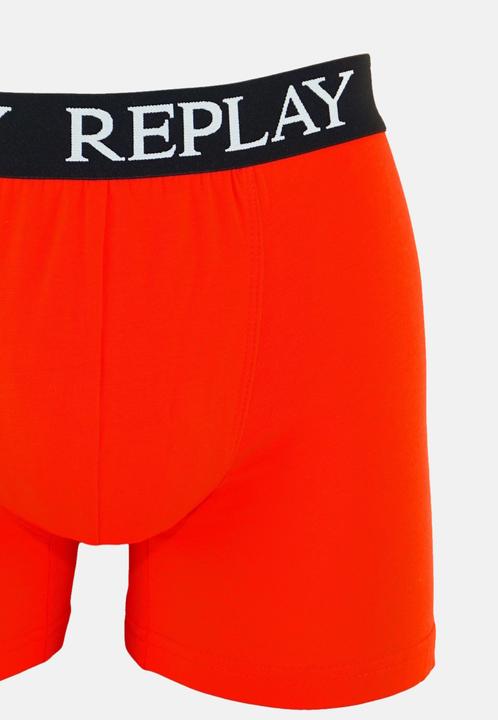Produktbild Replay Trunk BOXER Style 01/C Basic Cuff Logo im 3er Pack (L, 3er Pack)