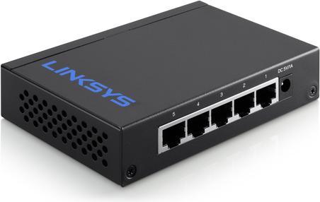 Immagine prodotto Linksys Switch Gigabit non gestito a 5 porte (5 Porti)