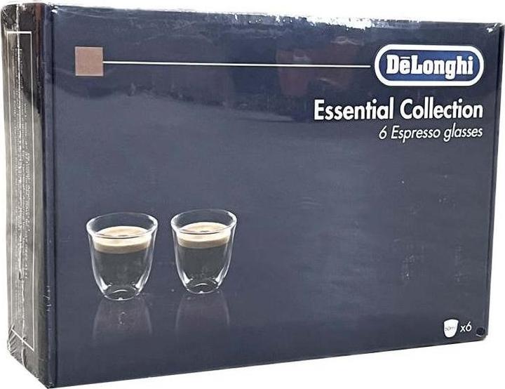 Produktbild De'Longhi SET DLSC300 Espresso Glas 6er Set (60 ml, 6 x)