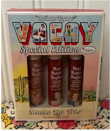 Immagine prodotto The Balm THE BALM Vacay Special Edition Matte Lip Trio matowa pomadka do ust 3szt.